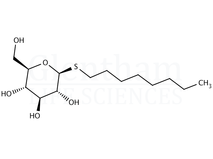 Octyl b-D-thioglucopyranoside Structure