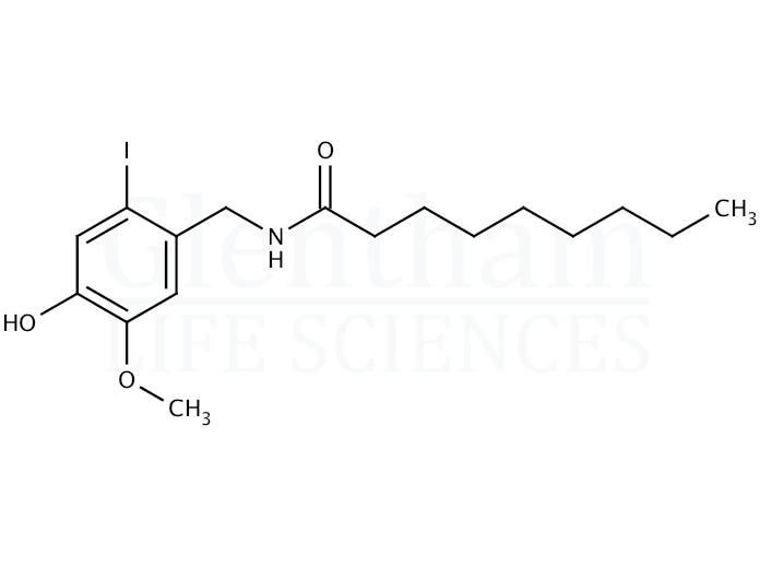 6-Iodonordihydrocapsaicin Structure