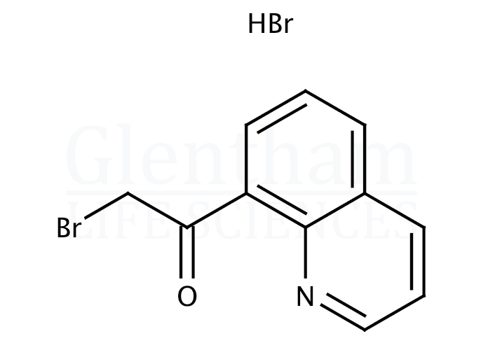 8-Bromoacetylquinoline hydrobromide Structure