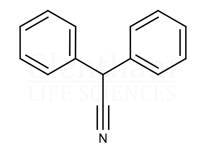 Diphenylacetonitrile Structure