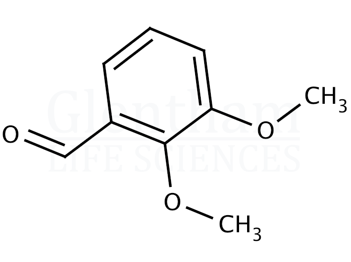 Structure for  2,3-Dimethoxybenzaldehyde  (86-51-1)