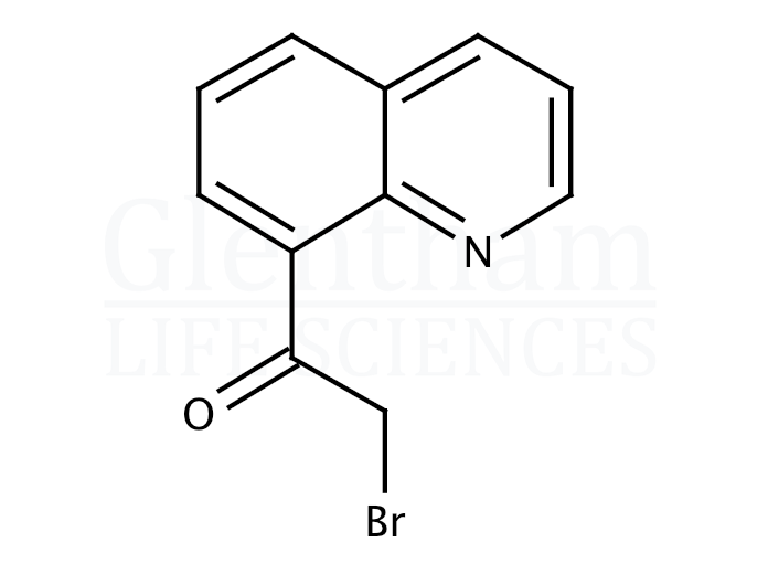 Structure for  8-Bromoacetylquinoline  (860113-88-8)