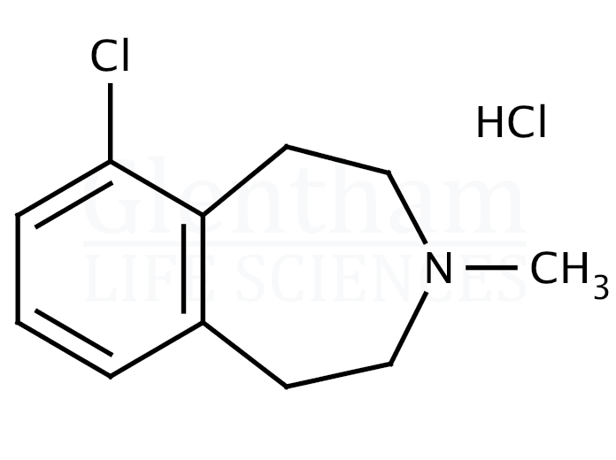 Structure for SKF-86466 hydrochloride