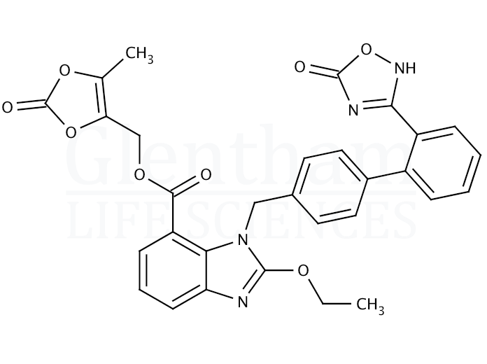 Azilsartan medoxomil Structure