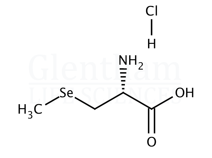 Se-(Methyl)selenocysteine hydrochloride Structure