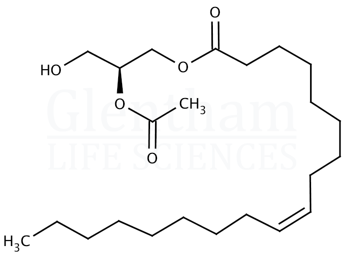 1-Oleoyl-2-acetyl-sn-glycerol Structure