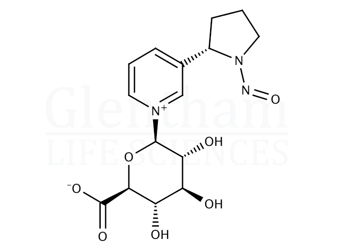 Strcuture for N''-Nitrosonornicotine-N-b-D-glucuronide