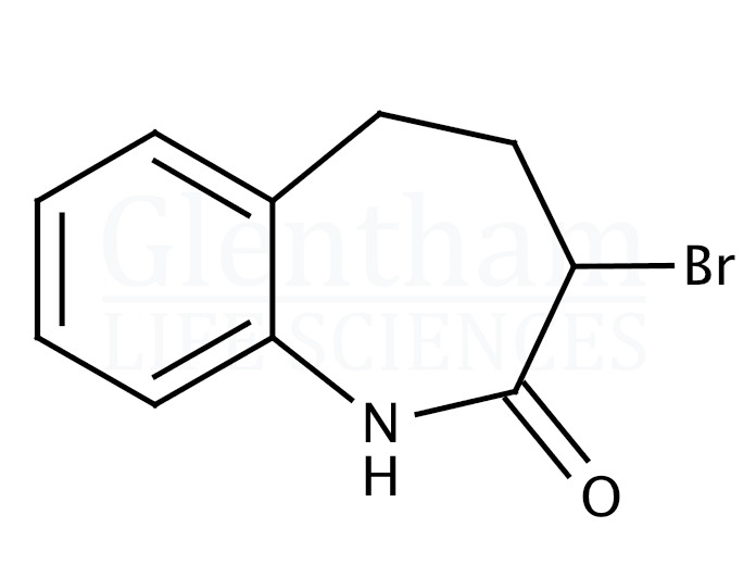 3-Bromo-2,3,4,5-tetrahydro-2H-benzo(b)azepin-2-one Structure