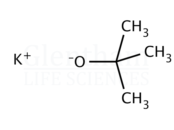 Potassium tert-butoxide, 99% Structure