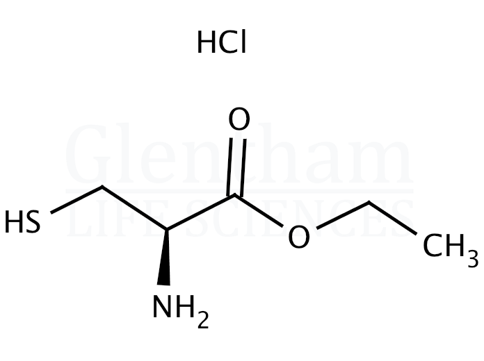 L-Cysteine ethyl ester hydrochloride Structure