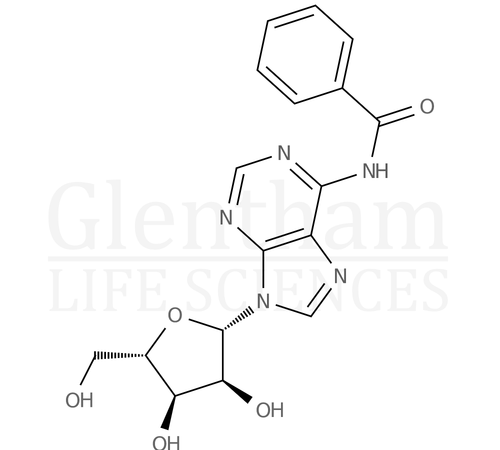 Structure for N6-Benzoyl-L-adenosine
