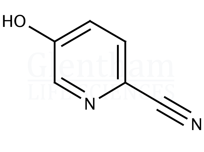 2-Cyano-5-hydroxypyridine Structure