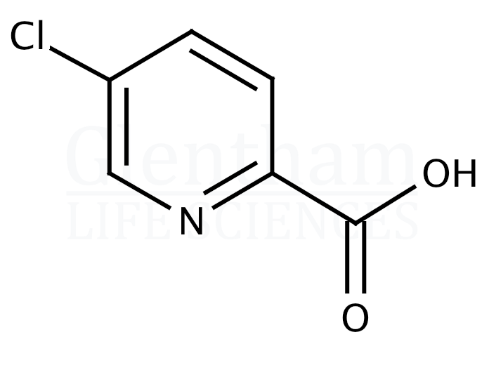 Structure for 5-Chloro-2-pyridinecarboxylic acid (86873-60-1)