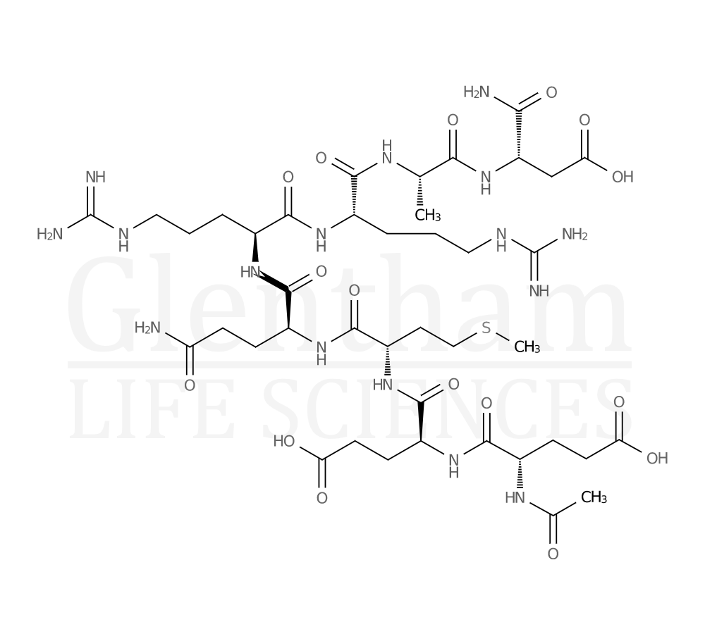 Snap-8, Acetyl Glutamyl Heptapeptide-3 Structure