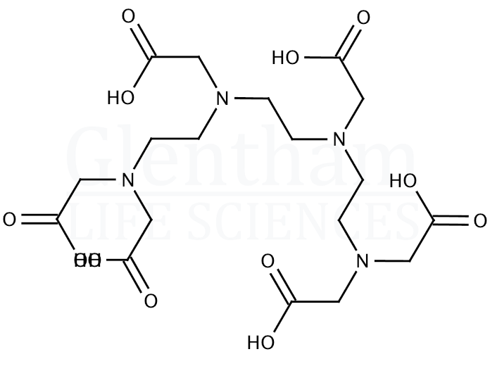 Strcuture for Triethylenetetranitrilohexaacetic acid