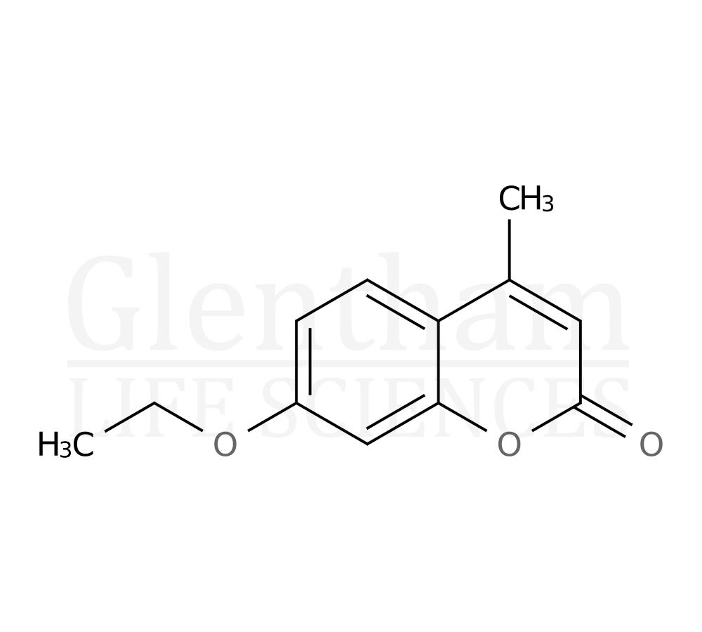 7-Ethoxy-4-methylcoumarin Structure