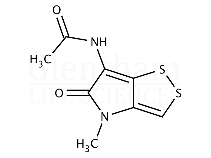 Structure for Thiolutin  (87-11-6)