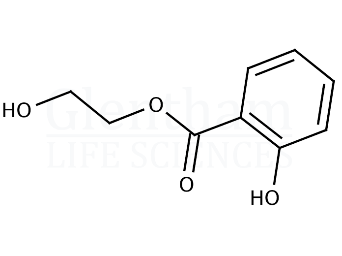 Ethylene glycol monosalicylate Structure