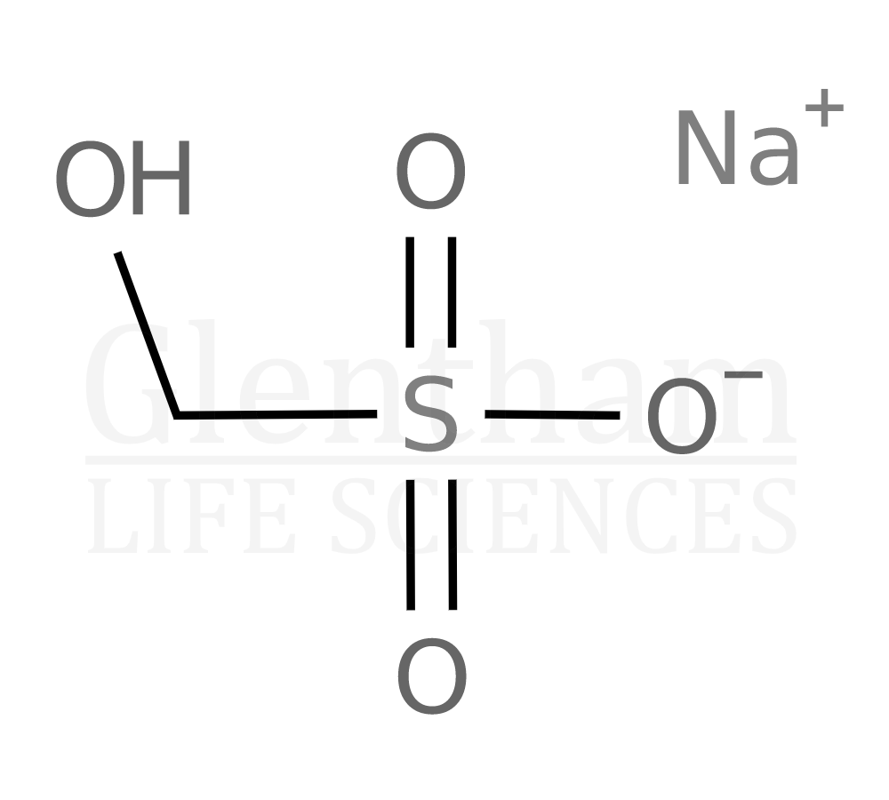 Structure for Sodium hydroxymethanesulfonate