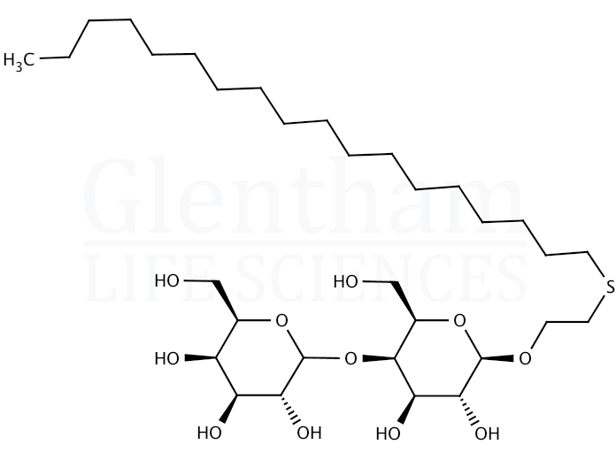 Structure for Octadecylthioethyl 4-O-α-D-galactopyranosyl-β-D-galactopyranoside