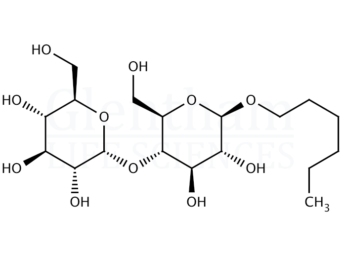 Structure for Hexyl b-D-maltopyranoside