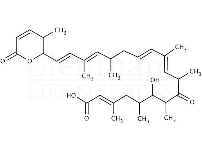 Structure for Leptomycin A  (87081-36-5)