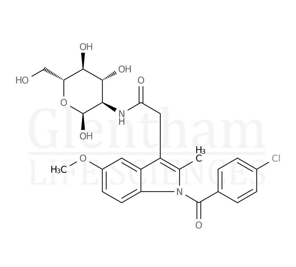 Structure for a-Glucametacin