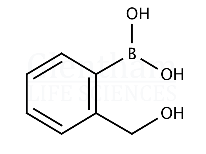 2-(Hydroxymethyl)phenylboronic acid Structure