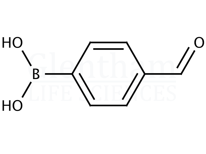 4-Formylphenylboronic acid Structure