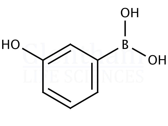 Structure for 3-Hydroxyphenylboronic acid