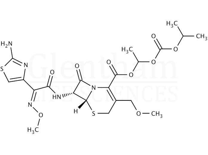 Large structure for  Cefpodoxime proxetil  (87239-81-4)