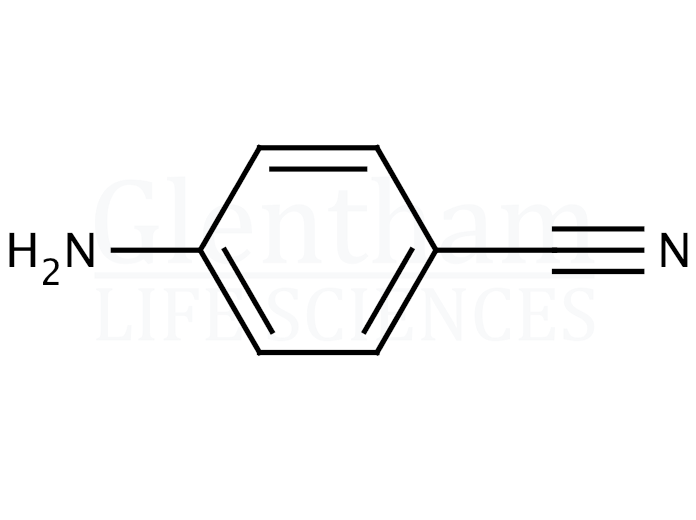Structure for 4-Aminobenzonitrile
