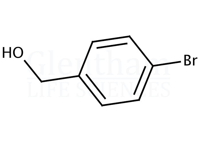 Structure for 4-Bromobenzyl alcohol