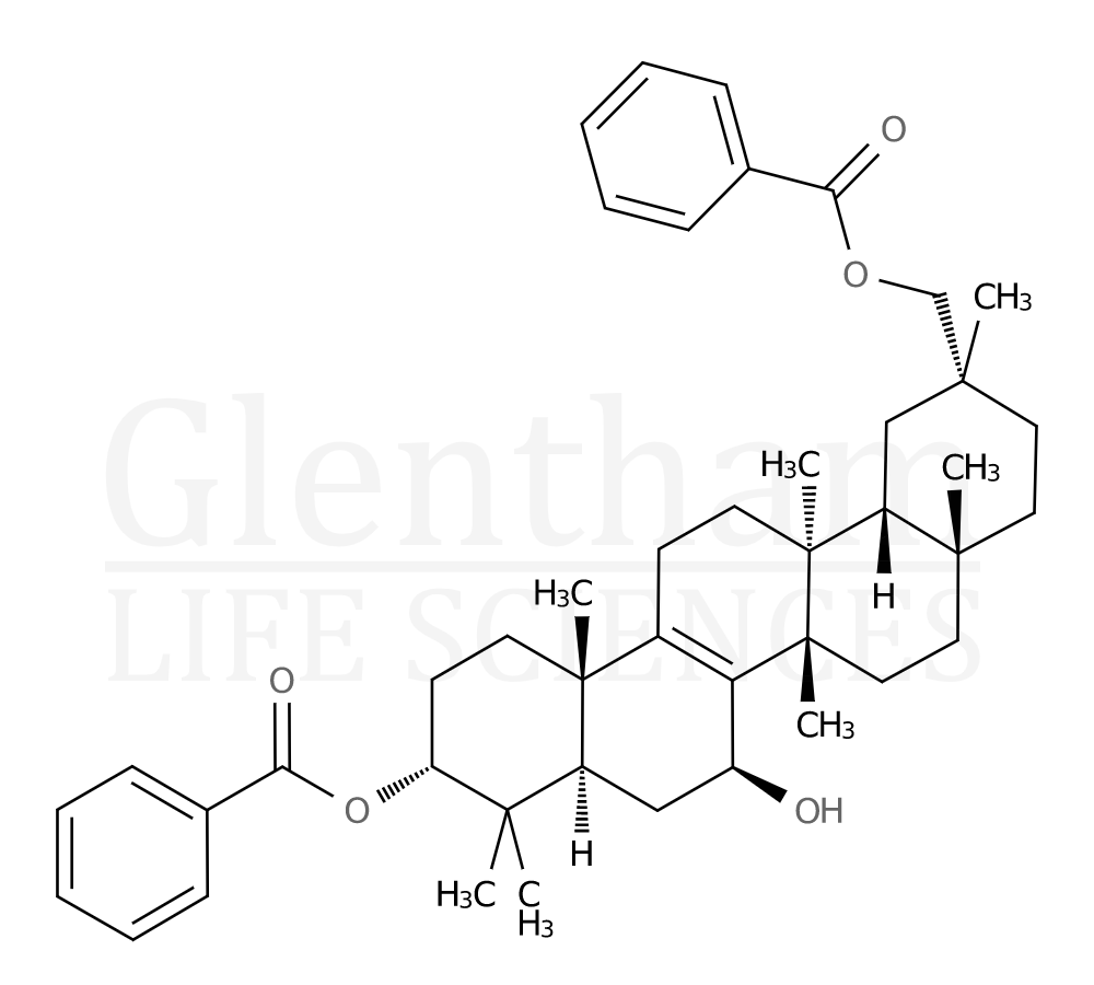3,29-Dibenzoyl rarounitriol Structure