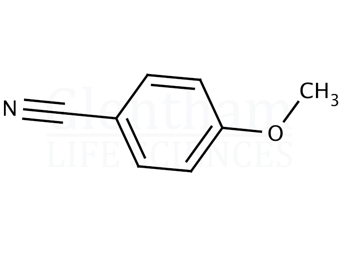 4-Methoxybenzonitrile (Anisonitrile) Structure