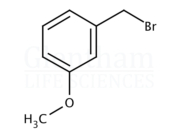 Structure for 3-Methoxybenzyl bromide
