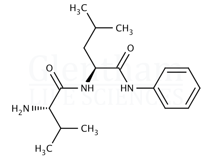 L-Valinyl-L-leucinyl anilide Structure
