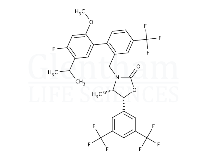 Structure for Anacetrapib (875446-37-0)