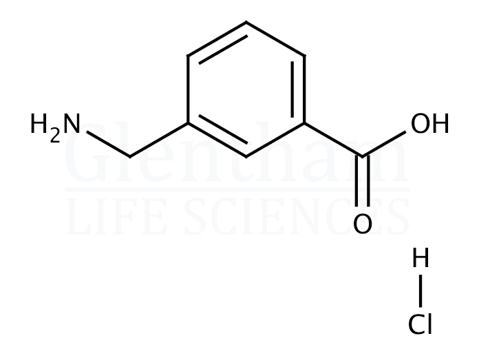 Large structure for 3-(Aminomethyl)benzoic acid hydrochloride (876-03-9)