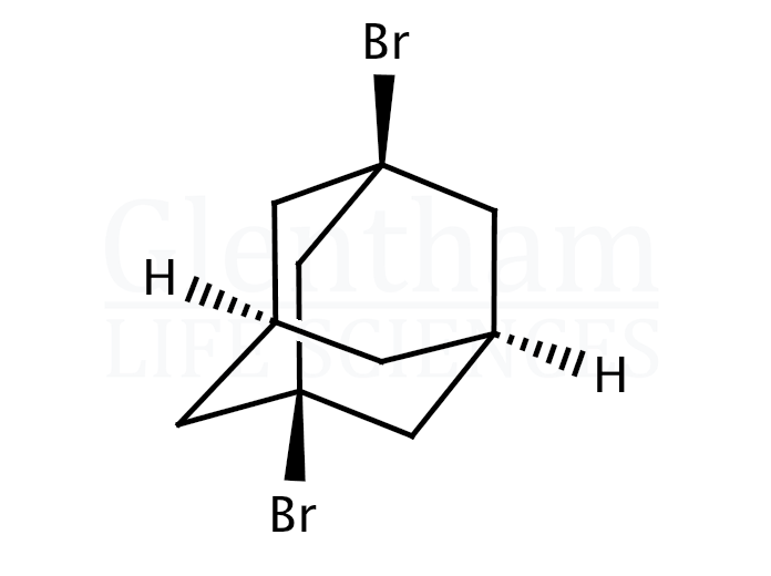 1,3-Dibromoadamantane Structure