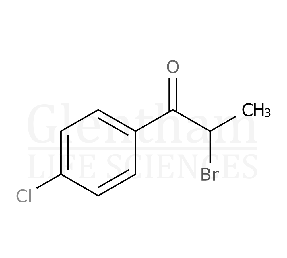 Structure for 2-Bromo-4-chloropropiophenone