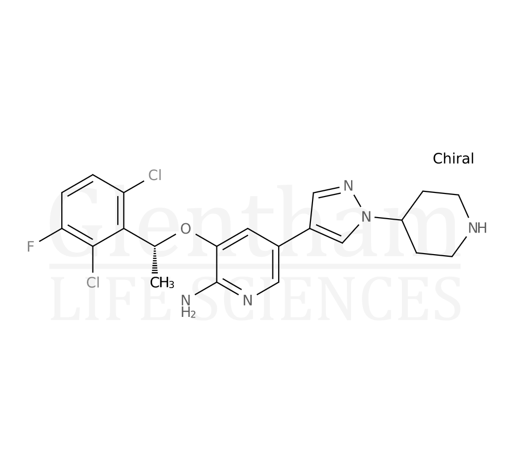 Structure for  Crizotinib  (877399-52-5)