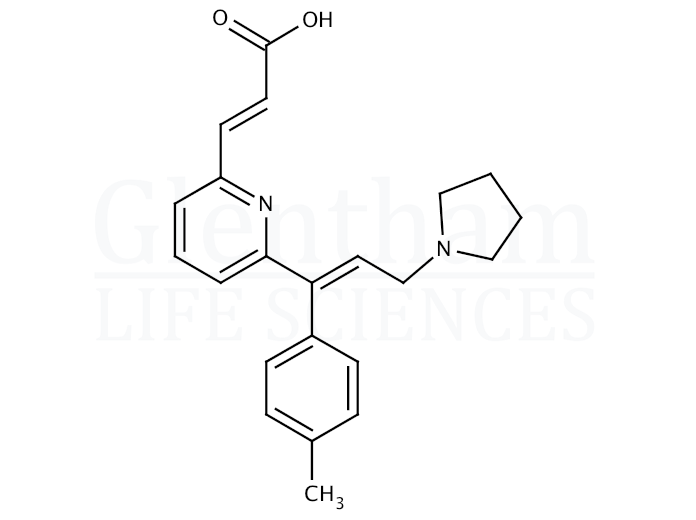 Strcuture for Acrivastin