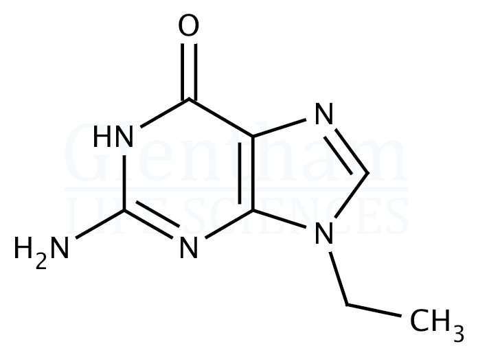 9-Ethylguanine Structure