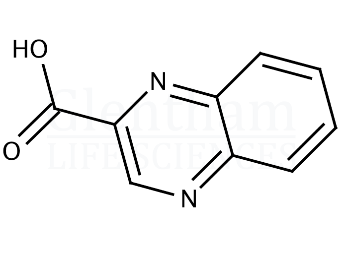 2-Quinoxalinecarboxylic acid Structure