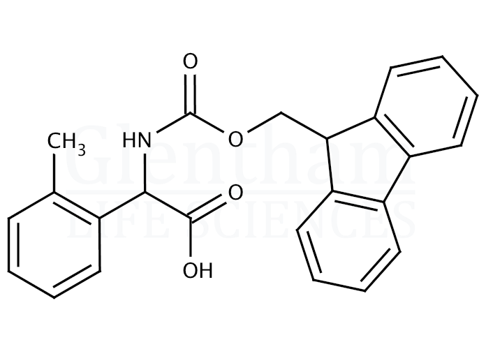 Structure for Fmoc-DL-(2-methylphenyl)glycine