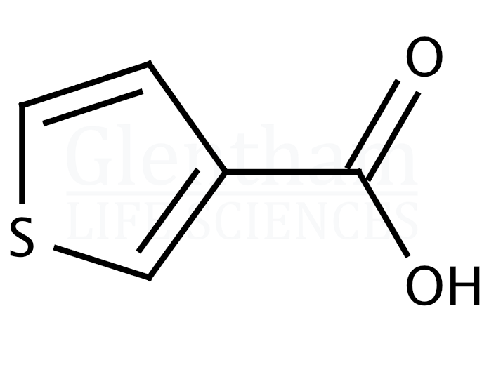Thiophene-3-carboxylic acid Structure
