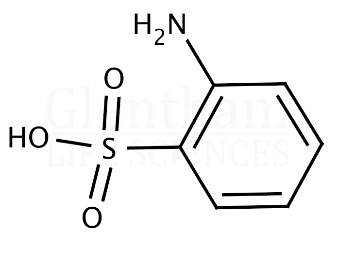 Structure for Orthanilic acid (Aniline-2-sulfonic acid)