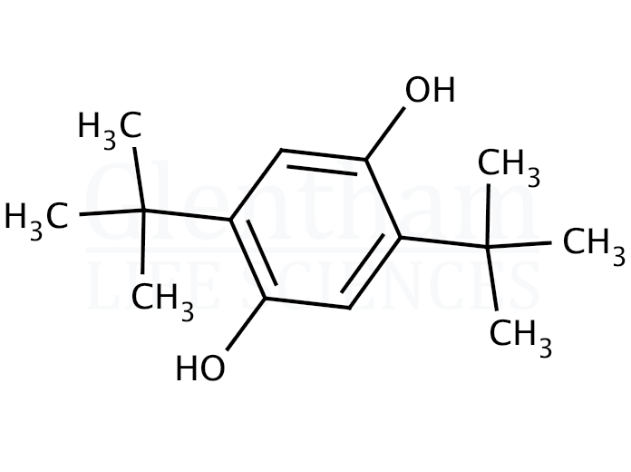 Structure for 2,5-Di-tert-butylhydroquinone