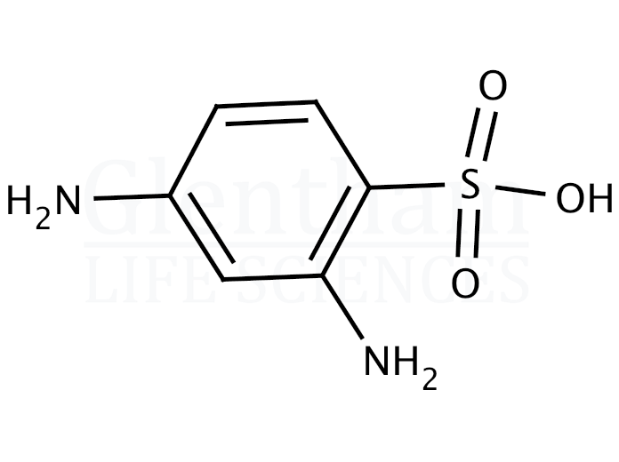 2,4-Diaminobenzenesulfonic acid Structure